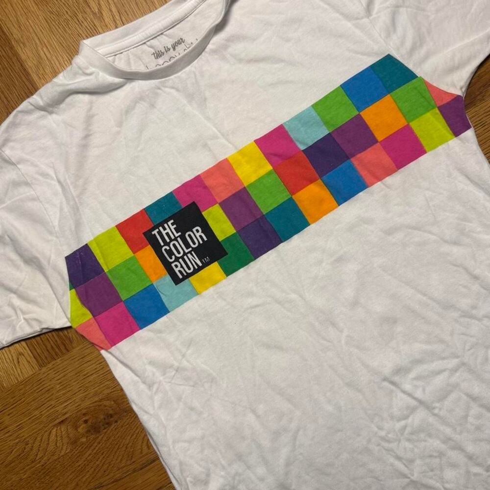 The color run happy shirt